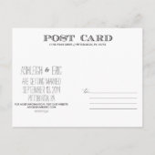 Carte postale de sauvegarde de la date (Dos)