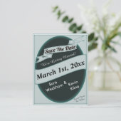 Carte Postale de sauvegarde de la date (Debout devant)