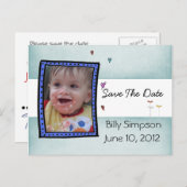 Carte postale de sauvegarde de la date d'adoption (Devant / Derrière)