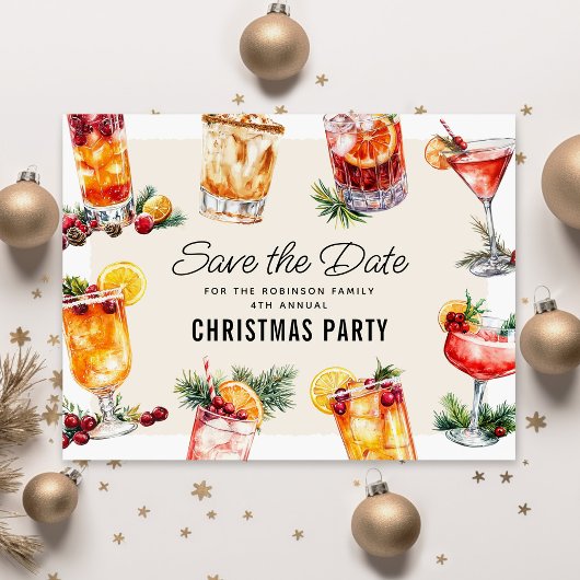 Carte postale de sauvegarde de la date de la fête