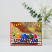 Carte postale de sauvegarde de la date de Pâques (Debout devant)