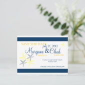 Carte postale de sauvegarde de la date en forme d' (Debout devant)