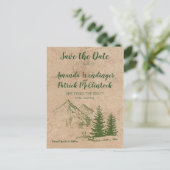 Carte postale de sauvegarde de montagne panoramiqu (Debout devant)