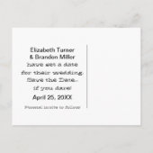 Carte postale de sauvegarde de typographie effraya (Dos)