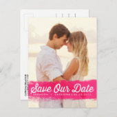 CARTE POSTALE DE SAUVEGARDE D'EAU CHAUD PINK SPLAS (Devant / Derrière)