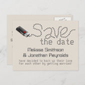 Carte postale de sauvegarde sur clé USB pour annon (Devant / Derrière)