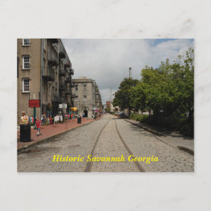 Carte postale de Savannah Georgie historique