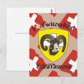 Carte postale de Schaffhouse (Devant / Derrière)