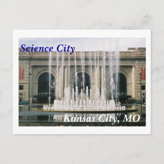 Carte postale de Science City (Devant)