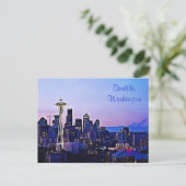 Carte postale de Seattle City à Washington (Debout devant)