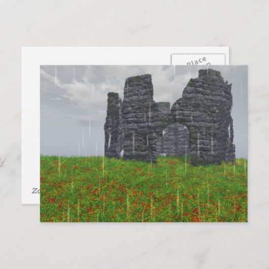 Carte postale de sécurité oubliée (Devant / Derrière)