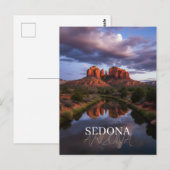 Carte postale de Sedona Arizona (Devant / Derrière)