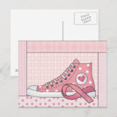 Carte postale de sensibilisation au cancer (Devant / Derrière)