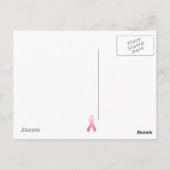 Carte postale de sensibilisation au cancer (Dos)