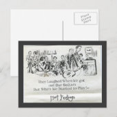 Carte postale de sentiments blessés (Devant / Derrière)