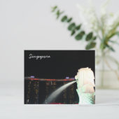 Carte postale de Sentosa Marina Bay Singapour (Debout devant)