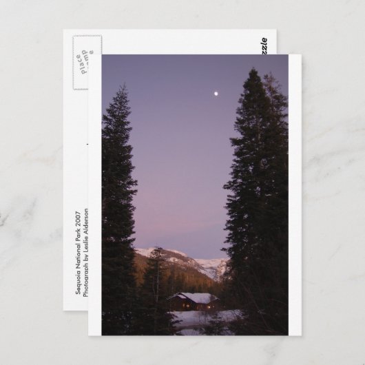 Carte postale de Sequoia (Devant / Derrière)