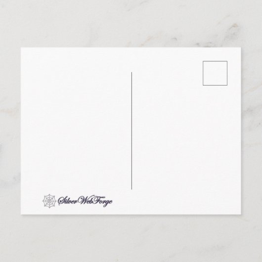 Carte postale de sérénité d'automne (Dos)