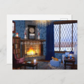 Carte postale de sérénité hivernale (Devant / Derrière)