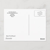 Carte postale de série non unique (Dos)