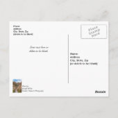 Carte postale de Seven Falls (Dos)