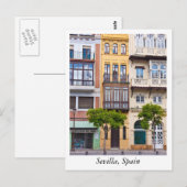 Carte postale de Sevilla, Espagne (Devant / Derrière)