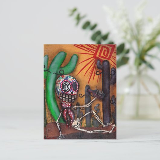 Carte postale de sieste (Debout devant)