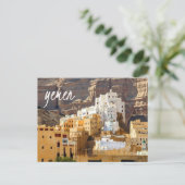 Carte postale de Sif, Yémen (Debout devant)
