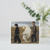 Carte postale de Simberg's Wounded Angel (Debout devant)