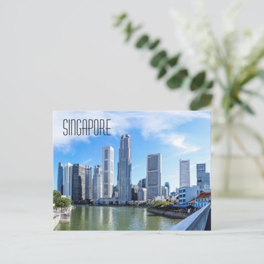 Carte postale de Singapour (Debout devant)