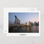 Carte postale de Singapour (Devant / Derrière)