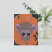 carte postale de singe à bulle (Debout devant)