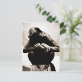 Carte postale de singe-araignée (Debout devant)