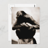 Carte postale de singe-araignée (Devant / Derrière)