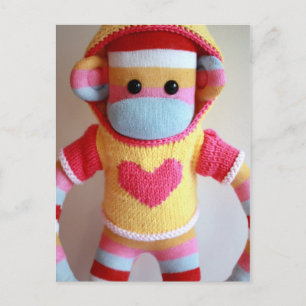 Carte postale de singe de Mars - Samantha