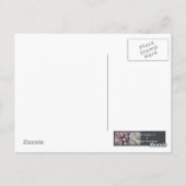 Carte postale de sirène de perle noire (Dos)