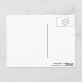 Carte postale de sittelle (Dos)