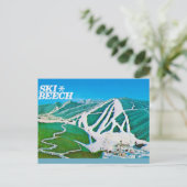 Carte postale de Ski Beech NC (Debout devant)