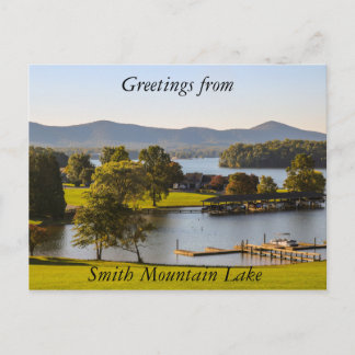 Carte postale de Smith Mountain Lake