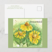 Carte postale de Sneezeweed (Devant / Derrière)