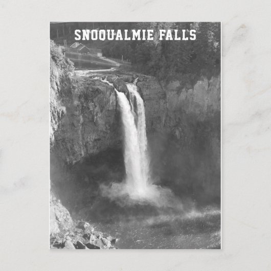 Carte postale de Snoqualmie Falls (Devant)