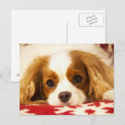 Carte postale de snowflake (Devant / Derrière)