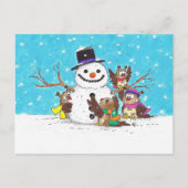 Carte postale de Snowman Owls (Devant)