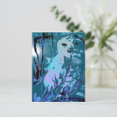 Carte postale de Snowy Owl (Debout devant)