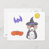 Carte postale de sorcière Beagle (Devant / Derrière)