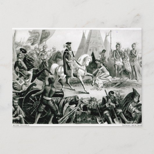 Carte Postale De Soto Découvrir le Mississippi (Devant)