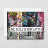 Carte postale de soumission de Melbourne (Australi (Devant / Derrière)