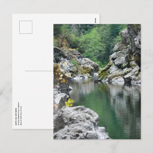 Carte postale de South Fork, Smith River CA (Devant / Derrière)