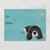 Carte Postale DE SPANIEL VALENTINE (Dos)