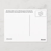 carte postale de Springfield, Illinois (Dos)